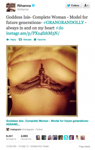 rihanna iside