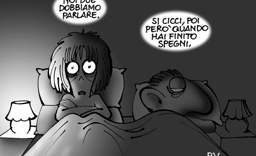 noi due dobbiamo parlare