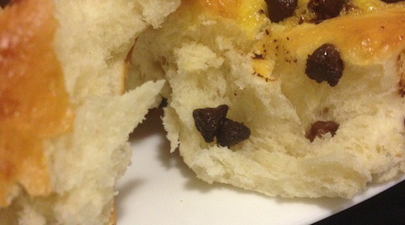 Girelle lievitate: uvetta o cioccolato?