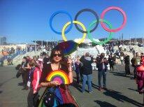 Vladimir Luxuria fermata dalla polizia a Sochi