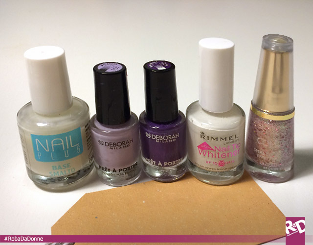 Nail art per total white