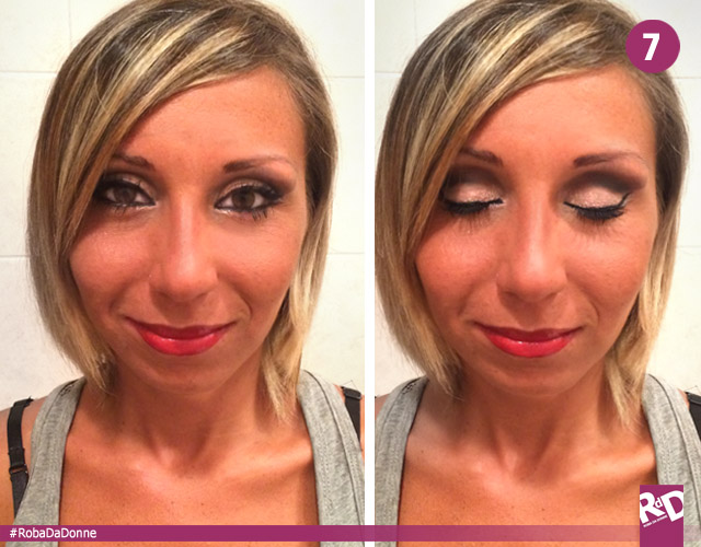 Uno smockey eyes perfetto per il tuo party in piscina