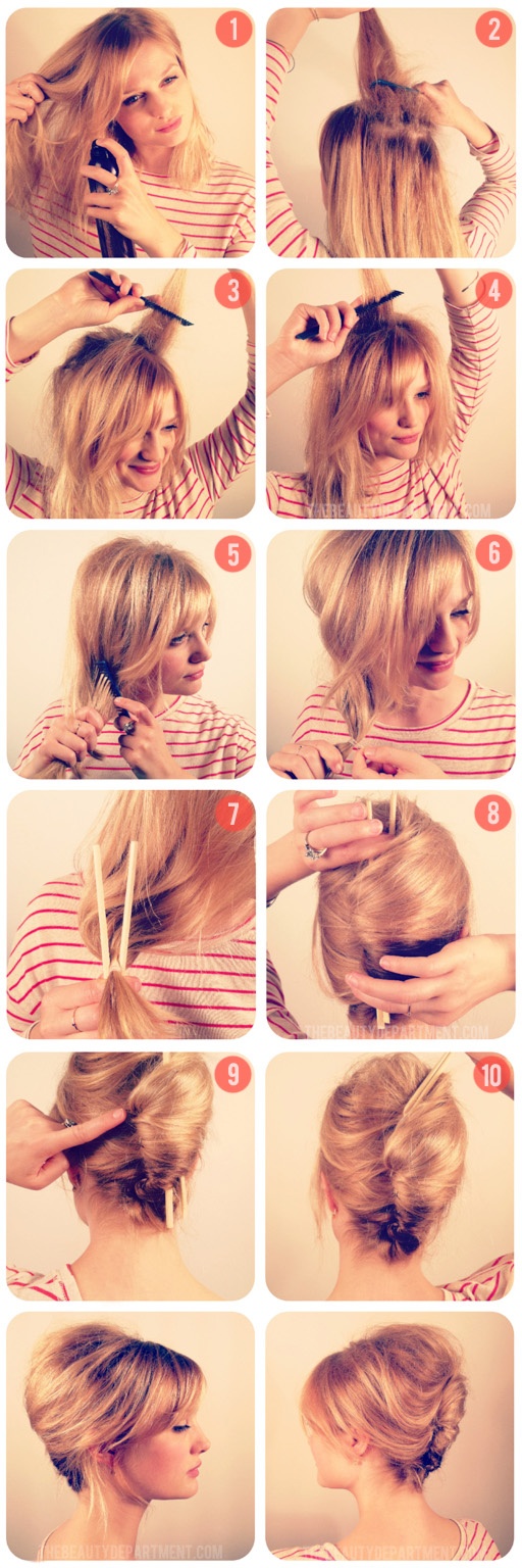 20 modi di fare lo chignon