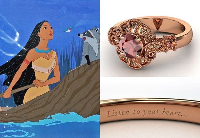 Gli Anelli Di Fidanzamento Ispirati Alle Principesse Disney