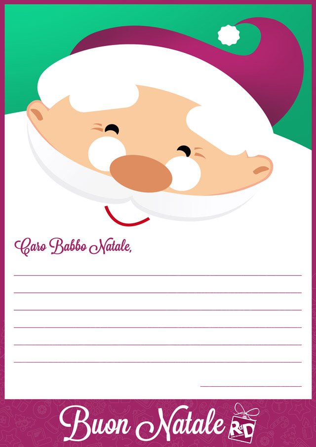 Scarica le letterine di Babbo Natale