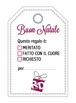 Scarica GRATIS i “TAG di RdD” per i vostri regali di Natale