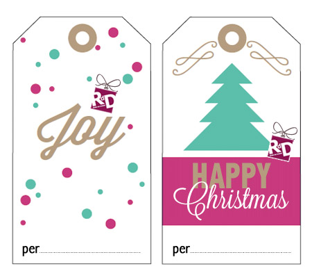 Scarica GRATIS i “TAG di RdD” per i vostri regali di Natale