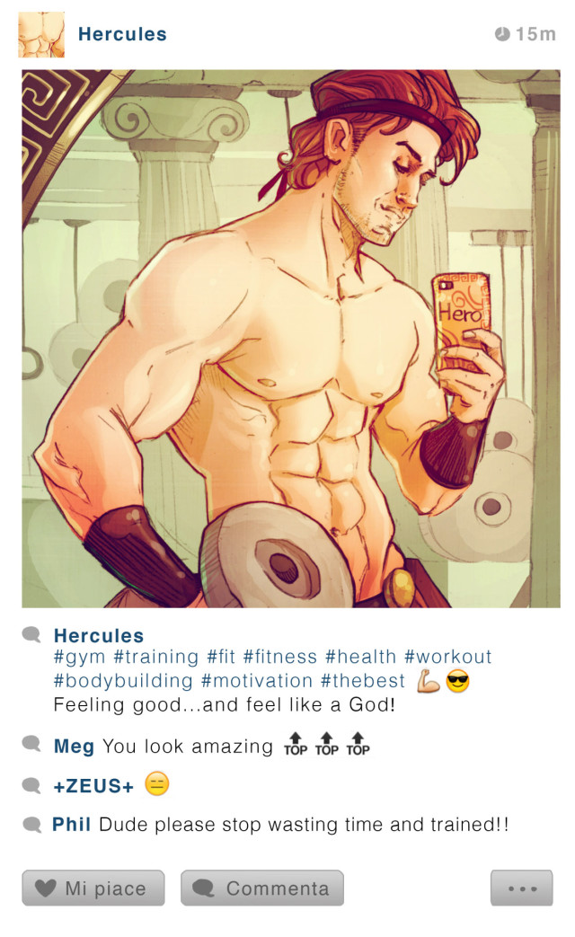 E se i Personaggi Disney Usassero Instagram? Ecco Come Sarebbero!