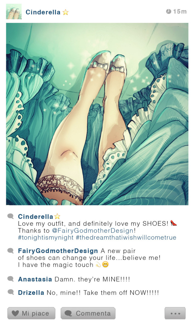 E se i Personaggi Disney Usassero Instagram? Ecco Come Sarebbero!