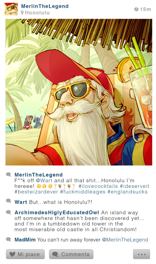 E se i Personaggi Disney Usassero Instagram? Ecco Come Sarebbero!