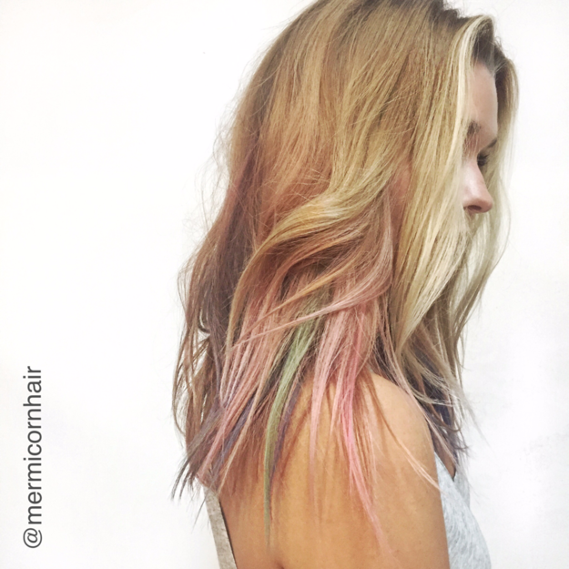 Capelli da Sirena? Ora è Possibile con la Nuova Tecnica del Fluid Hair Painting!