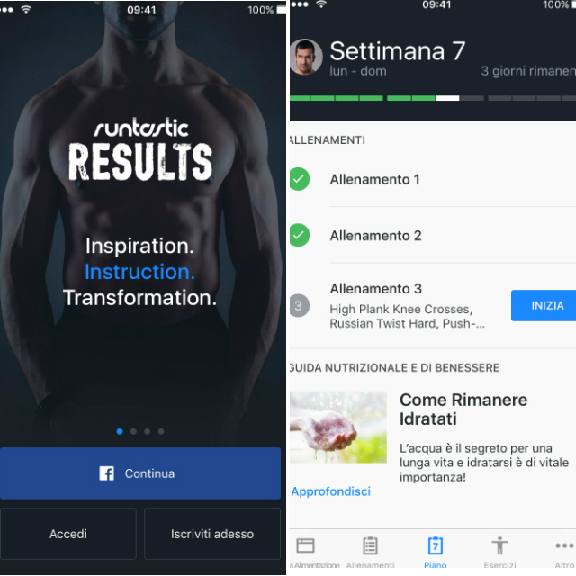 runtastic results come funziona