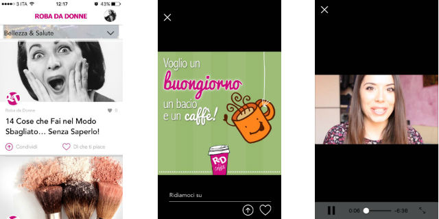 Tanti contenuti da condividere e tutorial a portata di smartphone
