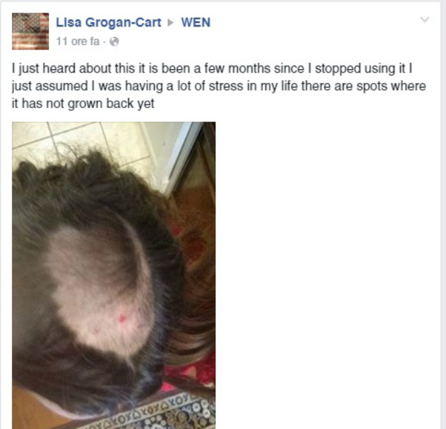 class action shampoo wen