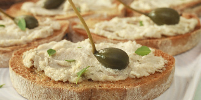 Ricetta crostini con mousse al tonno