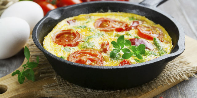Frittata con i pomodori