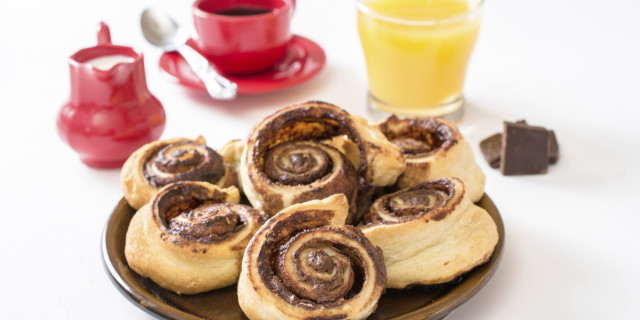 Ricetta girelle di sfoglia alla nutella