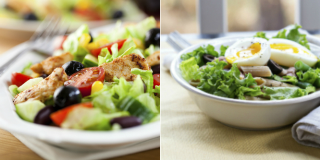 insalata schiscetta pausa pranzo