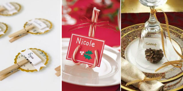 9 Idee Fai da Te per Decorare la Tavola di Natale