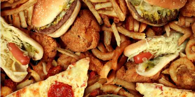 eliminare junk food