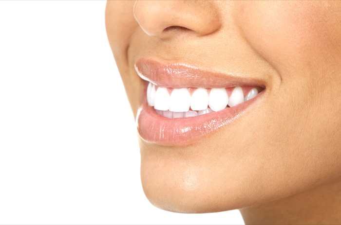 woman smile