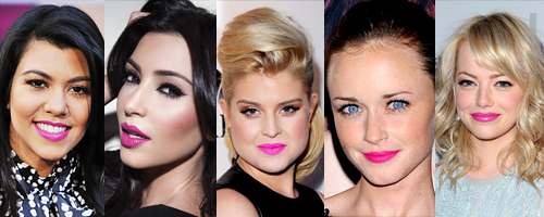 Fuschia-Lipstick